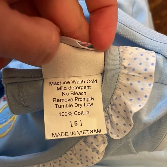 Disney Princess Rapunzel, Cinderella, Sleeping Beauty Applique Dress - sz 5 & 8 - Picture 9 of 10